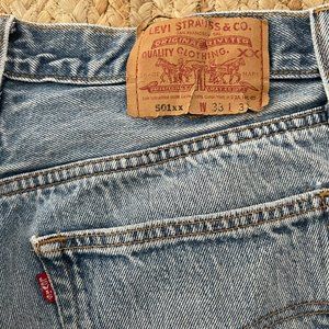 Vintage 501 Levi's Jeans
